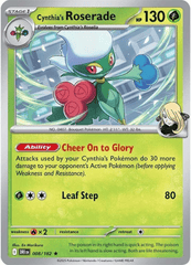 Cynthia's Roserade - 008/182 - Holo Rare